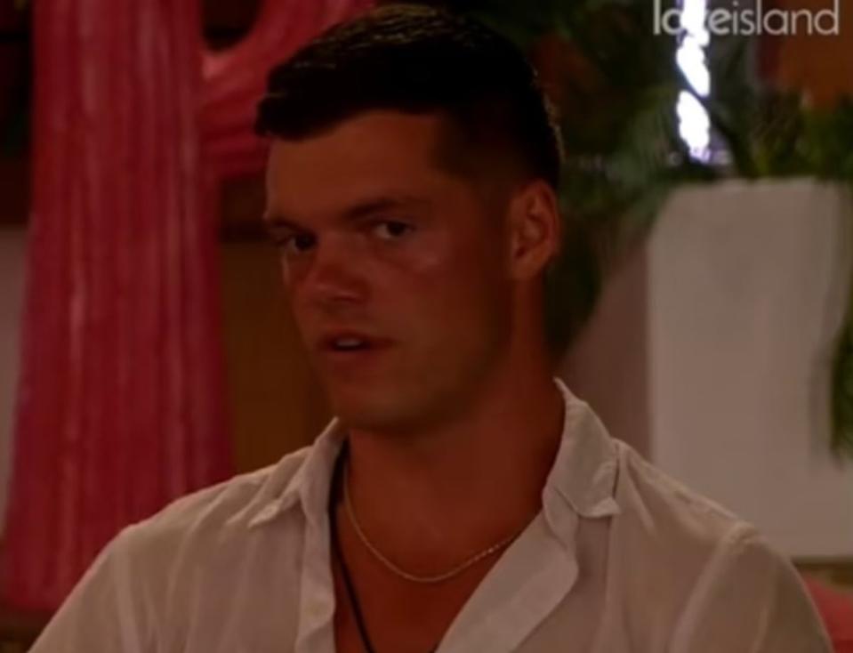 Billy told Danica he didn’t feel a ‘romantic connection’ between them (ITV)