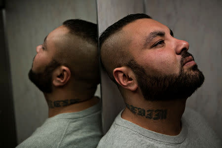 Nedim Yasar, former gang member, is seen in this picture taken on February 3, 2017. Tobias Nicolai/Ritzau Scanpix/via REUTERS