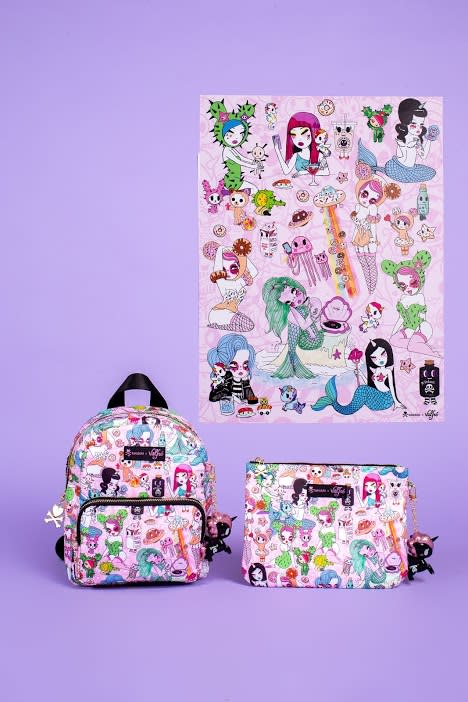 L.A-based art, clothing, and accessories brand Valfré has collaborated with Japanese-inspired brand TokiDoki on a limited-edition line of accessories.