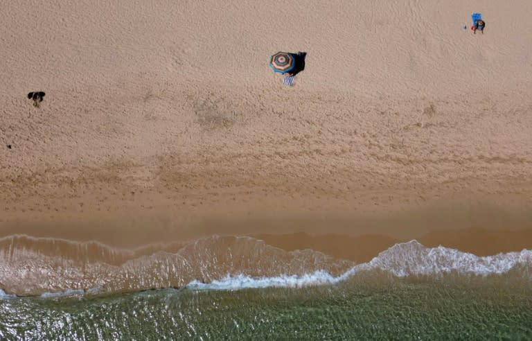 Una playa de Los Cabos, en el estado mexicano de Baja California, en una imagen del 22 de febrero de 2024 (Alfredo Estrella)