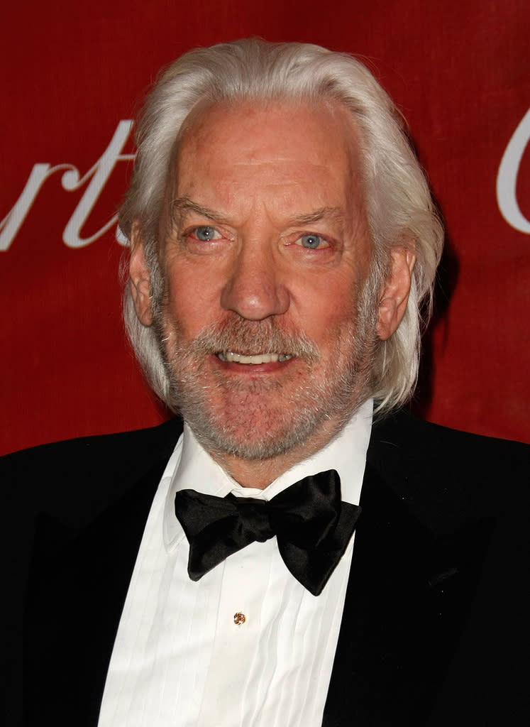 Palm Springs International Film Festival Awards Gala 2008 Donald Sutherland