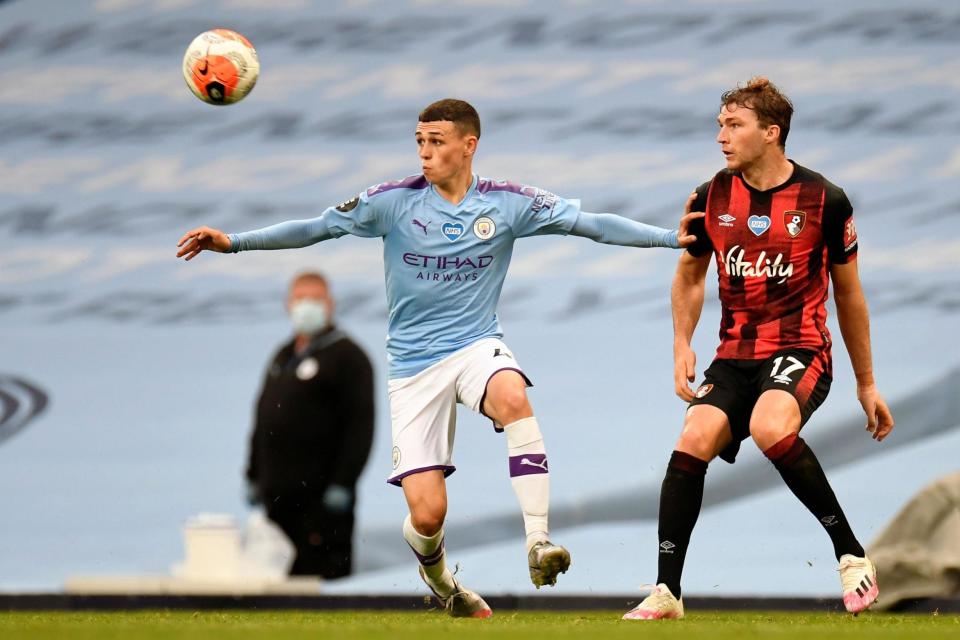 Manchester City were not at their free-flowing best during Wednesday's win over Bournemouth (POOL/AFP via Getty Images)