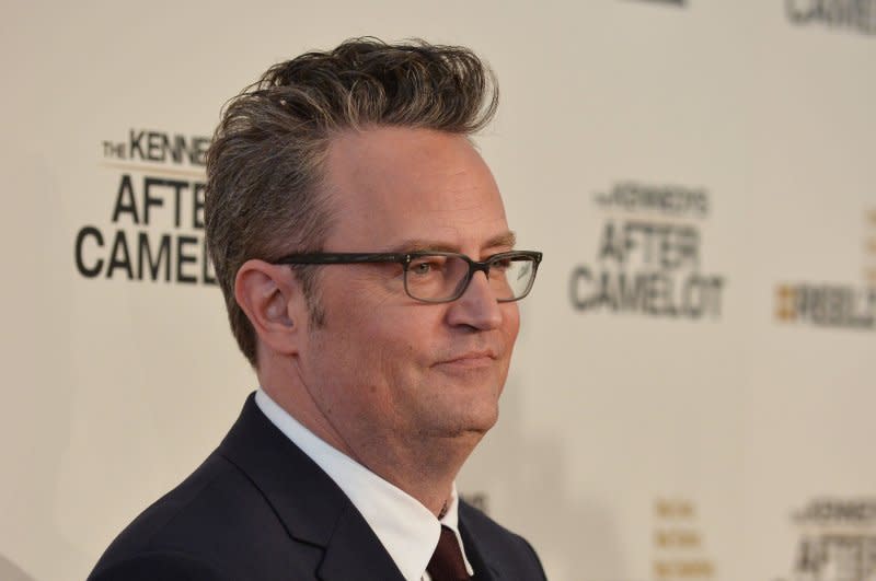 Matthew Perry has reportedly died at the age of 54. File Photo by Jim Ruymen/UPI