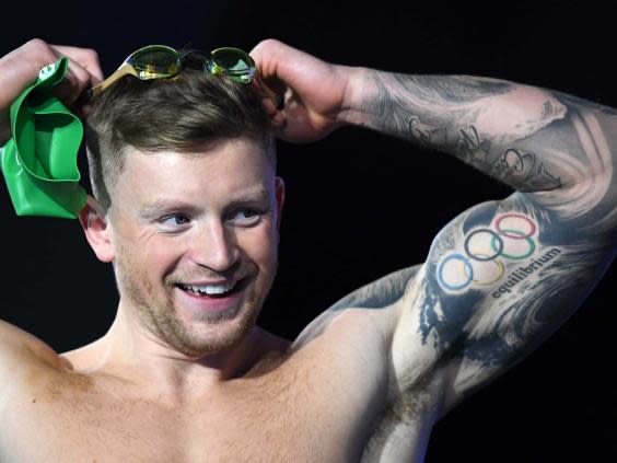 Adam Peaty competed for London Roar at the ISL 2019 (Getty)