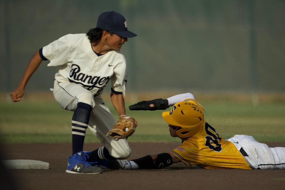 Riverside and Snyder face off in Class 4A baseball, regional quarterfinals on Friday night at Christensen Stadium in Midland. Snyder won Game 1, 17-3.