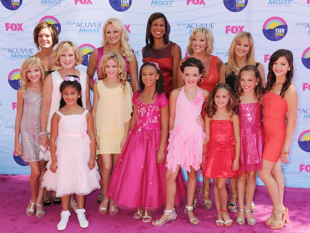 Jeffrey Mayer/WireImage 'Dance Moms' cast members at the 2012 Teen Choice Awards
