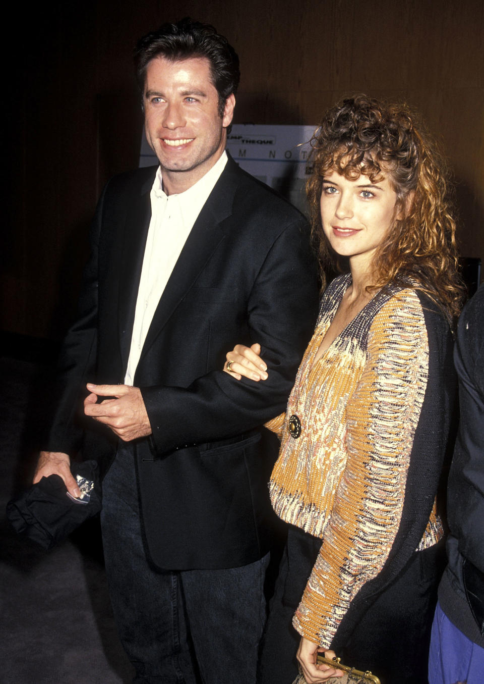 John Travolta & Kelly Preston married in Sept. 1991.