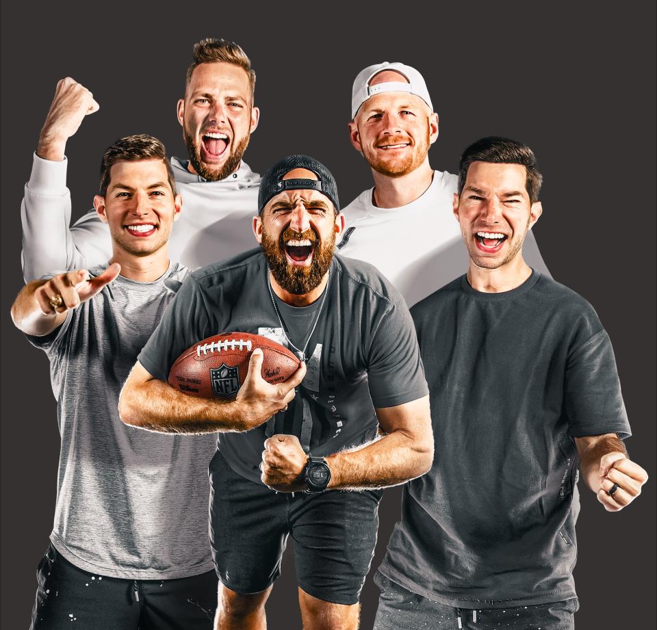 The stars of YouTube sensation Dude Perfect.