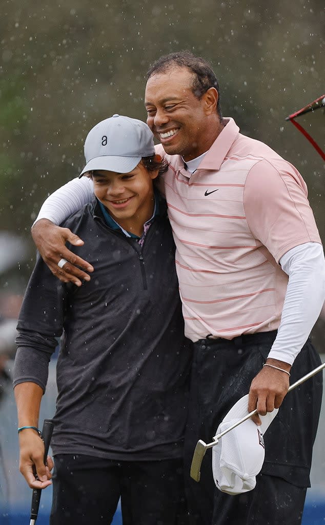 Let him be a kid': Tiger Woods concerned about Charlie's celebrity