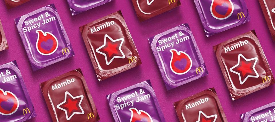 Sweet & Spicy Jam and Mambo Sauce, which is now available at central Ohio McDonald's restaurants, is based on sauces that are popular in different parts of the United States.