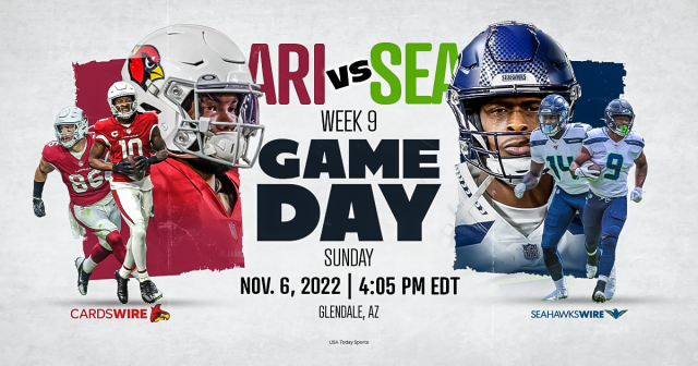 Seahawks vs. Cardinals Gameday Info: How to watch or stream Week 9