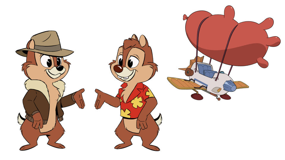 DUCKTALES (Disney Channel)CHIP, DALE