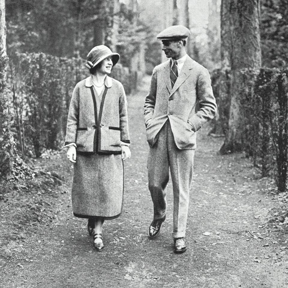 The Duke and Duchess of York, later King George VI and Queen Elizabeth, on honeymoon in 1923  - Getty Images