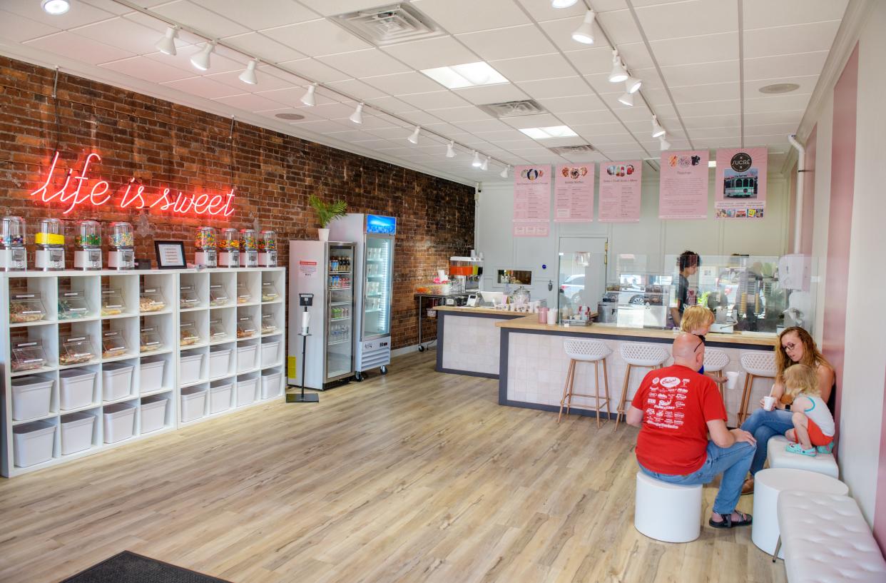 Sucré Sweets and Socials recently welcomed new owners Dani and Zo Evans.