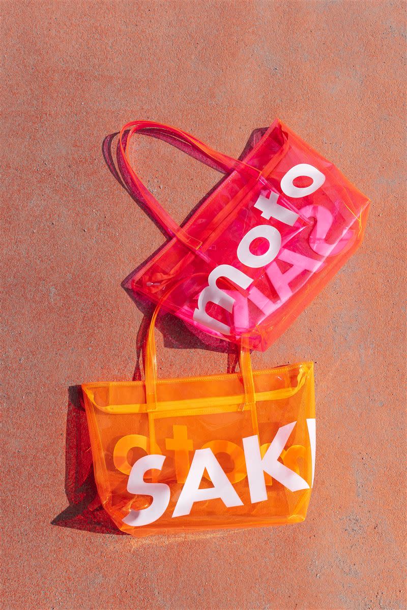 SAKImoto品牌手提袋。（圖／品牌業者提供）