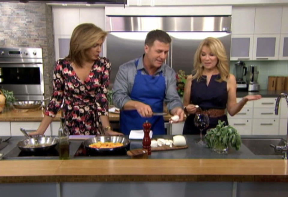 Chef Michael Chiarello and Hoda (TODAY)