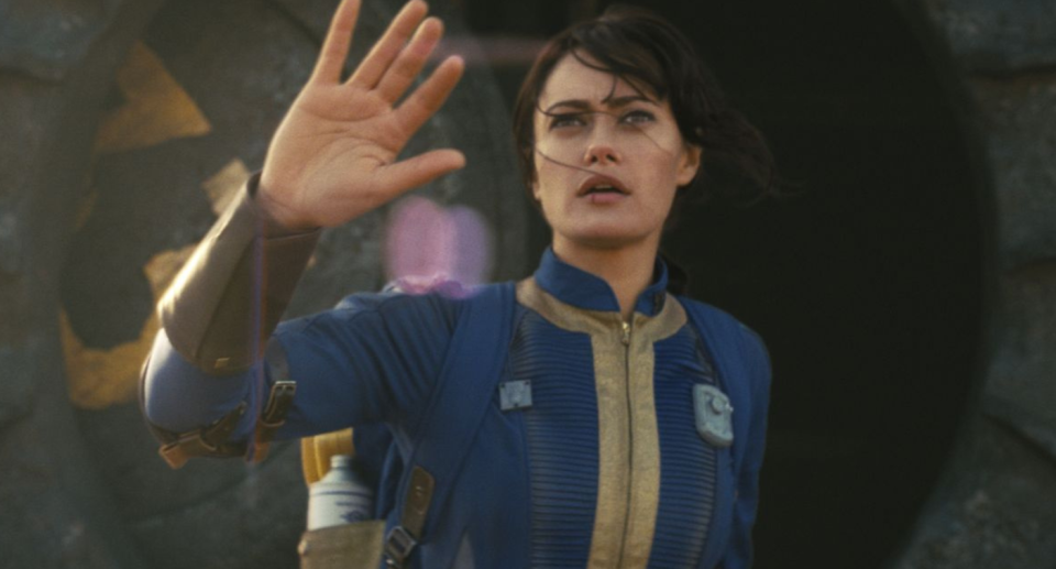 Ella Purcell plays the main protagonist, Lucy, in Fallout. Credit: Amazon Prime Video 