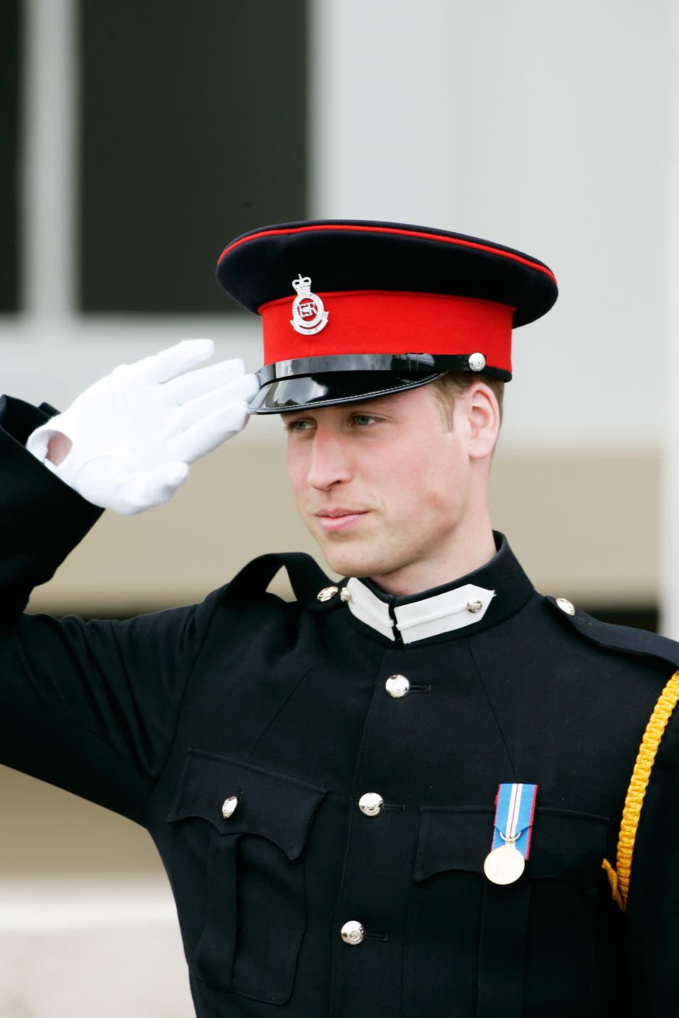 prince william at sandhurst sovereign parade