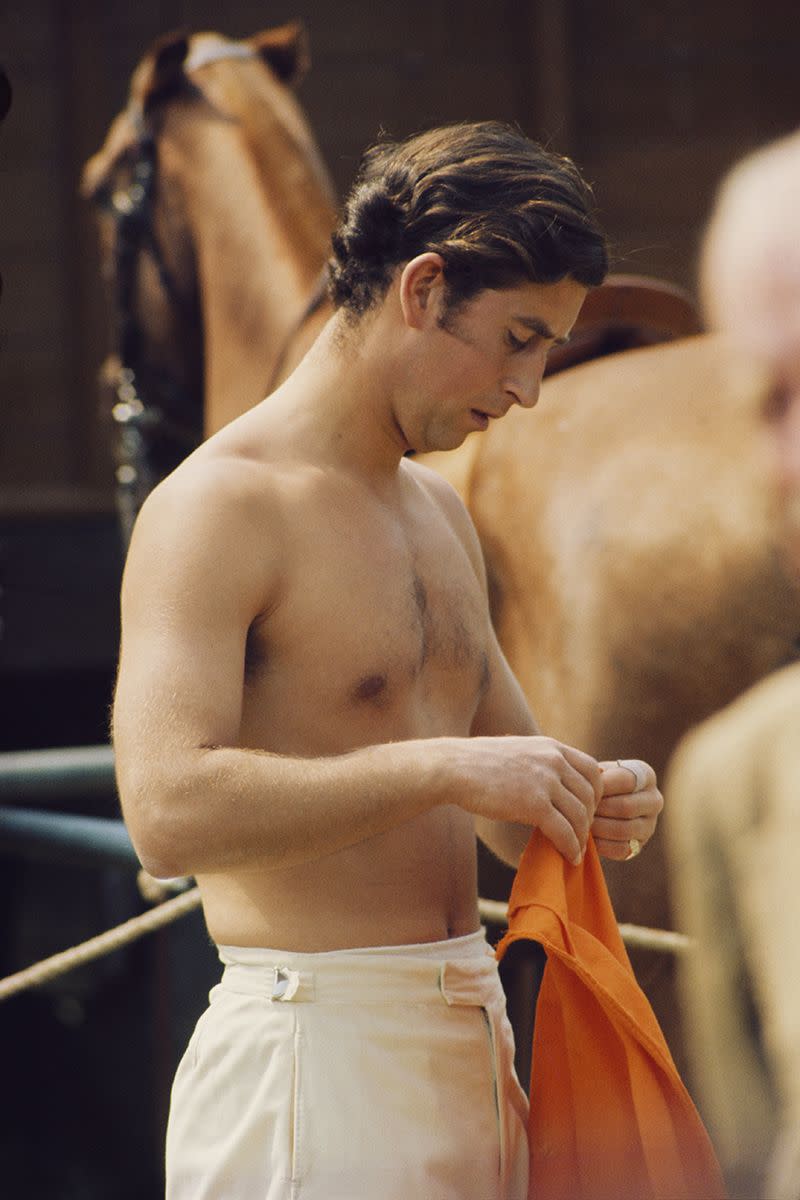 2) Prince Charles young style - Topless at the top