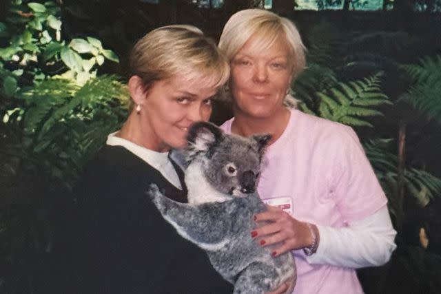 <p>Courtesy Tabatha Coffey</p> Tabatha Coffey (right) and partner Diane Keeler visiting Steve Irwin Zoo in Queensland, Australia, circa 2007.