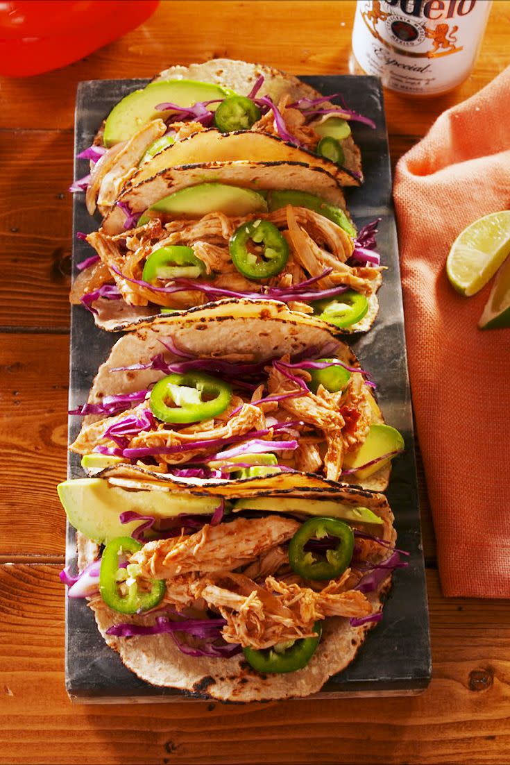 Slow Cooker Chicken Tacos - Taco Recipe