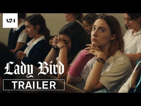 <p>Greta Gerwig’s <em>Lady Bird</em> is one of those rare movies that’ll make you want to call your mom as soon as the credits roll—if you’re not already watching it with her, that is. Growing up is hard. Being a mother is hard. But through it all, Lady Bird and her mom (just like you and yours) know that they love each other deeply.</p><p><a class="link " href="https://www.amazon.com/Lady-Bird-Saoirse-Ronan/dp/B07737BSSZ/?tag=syn-yahoo-20&ascsubtag=%5Bartid%7C2141.g.36164765%5Bsrc%7Cyahoo-us" rel="nofollow noopener" target="_blank" data-ylk="slk:Stream Now;elm:context_link;itc:0;sec:content-canvas">Stream Now</a></p><p><a href="https://www.youtube.com/watch?v=cNi_HC839Wo" rel="nofollow noopener" target="_blank" data-ylk="slk:See the original post on Youtube;elm:context_link;itc:0;sec:content-canvas" class="link ">See the original post on Youtube</a></p>