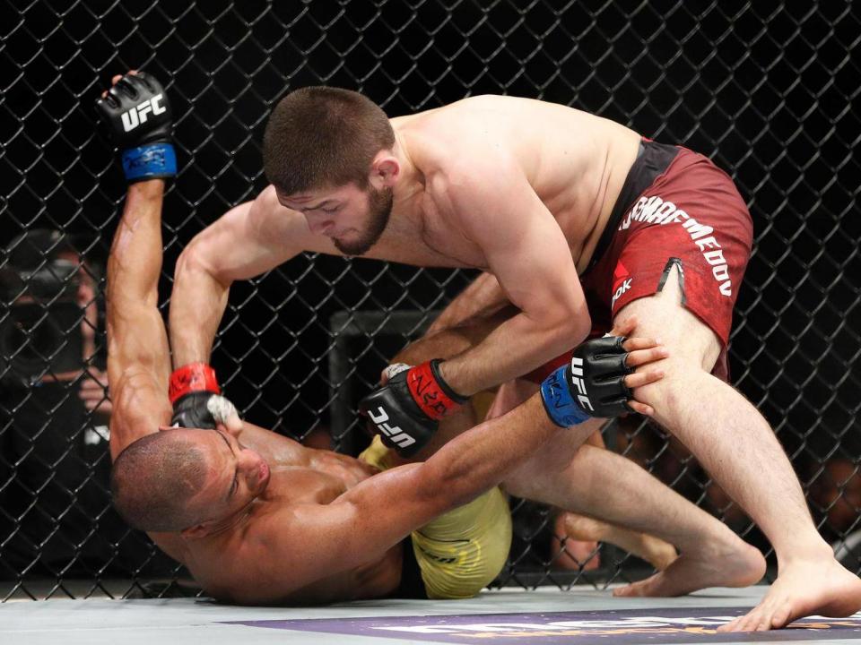 Nurmagomedov went on to call out both Conor McGregor and Tony Ferguson (AP)