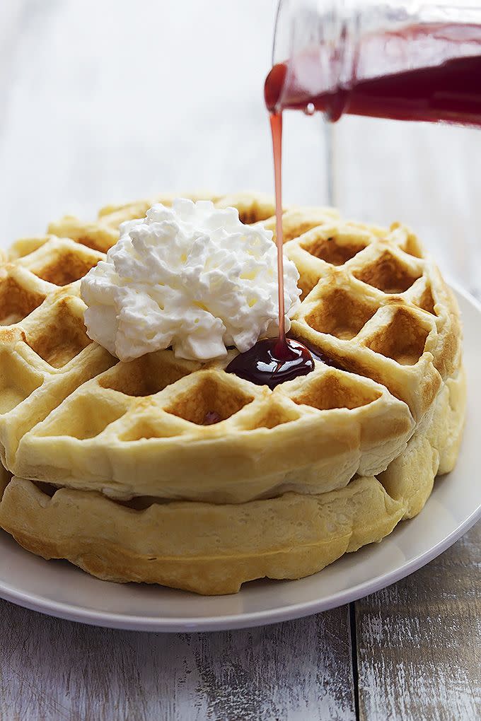 Greek Yogurt Waffles