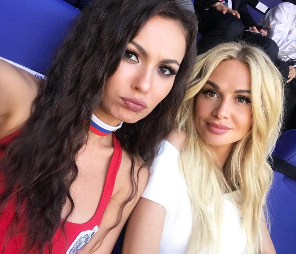 World Cup WAGs and family