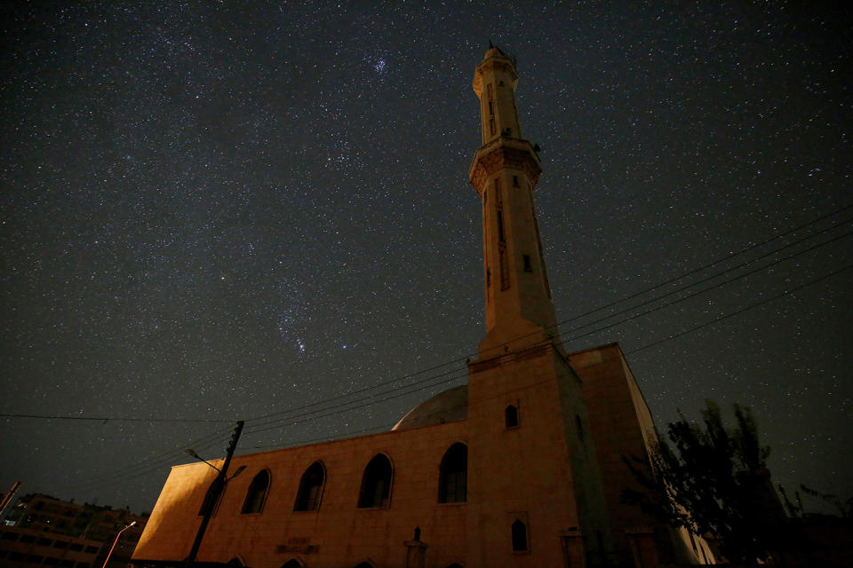 The Wider Image: Starry nights and empty streets in Syria