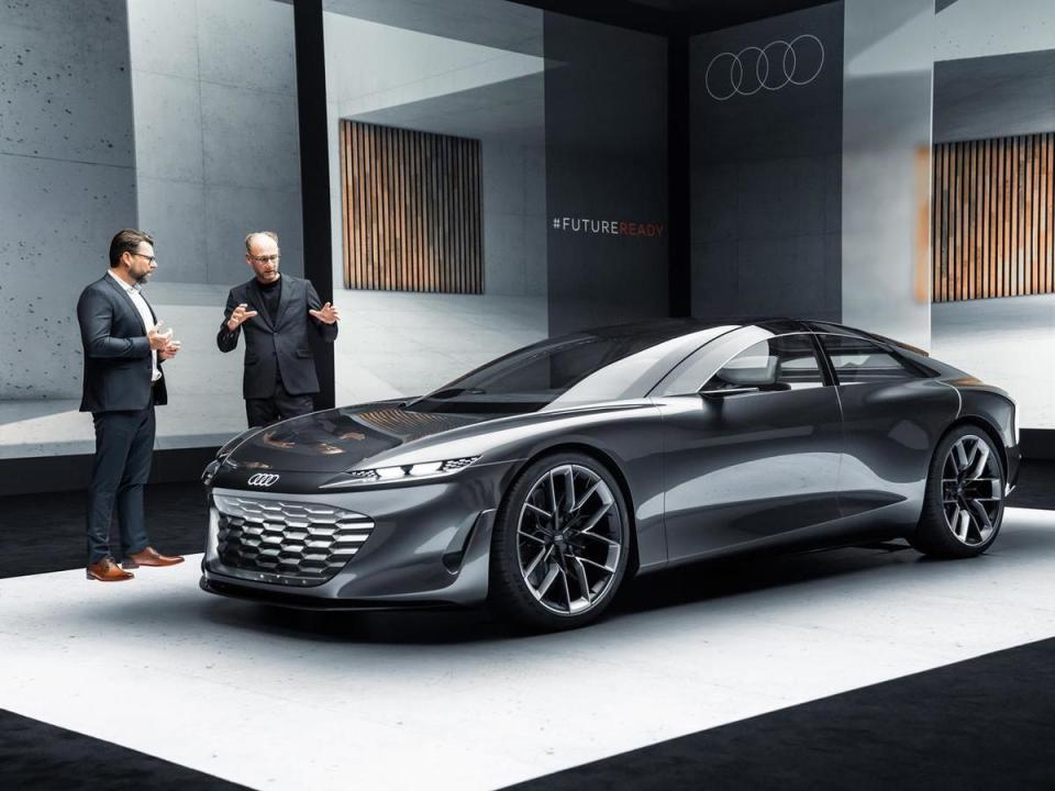 Audi grandsphere concept概念車。