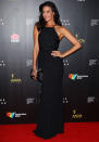 <p>Aussie stunner (and sometime actress) Megan Gale showed the ladies how to strike a pose model-style on the 2013 AACTAs red carpet.</p>