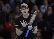 Britain Tennis - Barclays ATP World Tour Finals - O2 Arena, London - 19/11/16 Great Britain's Andy Murray looks dejected during his semi final match against Canada's Milos Raonic Reuters / Toby Melville Livepic