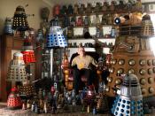 Although not a fan of the sci-fi TV show Doctor Who (BBC, UK), Rob Hull (UK) is nevertheless the world’s biggest fan of the Doctor’s arch nemeses, the Daleks. As of 25 March 2011, Rob’s Dalek collection runs to over 571 examples and includes several rare pieces as well as a full-size working model, which, at the press of a button, issues the famously menacing battle cry: “Exterminate!”