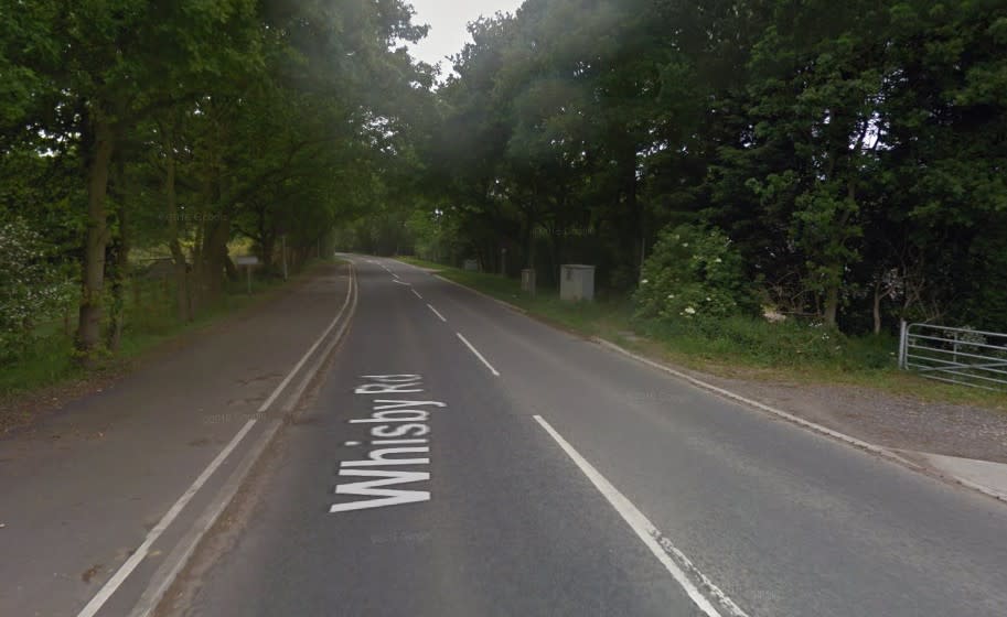 The crash happened on Whisby Road, in Lincoln. (Google Maps)