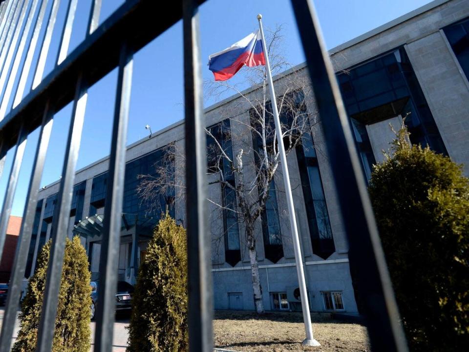According to the City of Ottawa, the Embassy of the Russian Federation made the request on Feb. 23, the day before the invasion began. Russia Day is June 12. (Justin Tang/The Canadian Press - image credit)