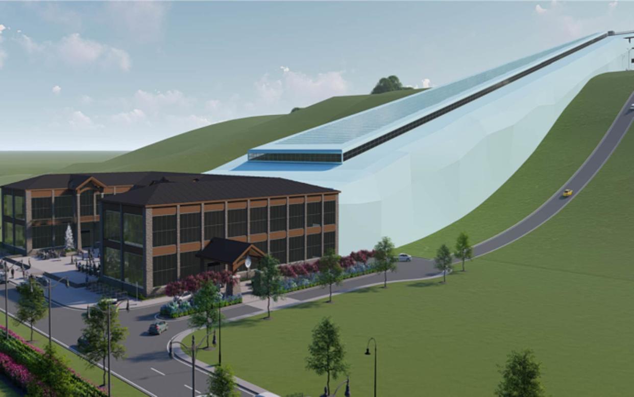 Fairfax Peak is set to become the largest indoor slope in America