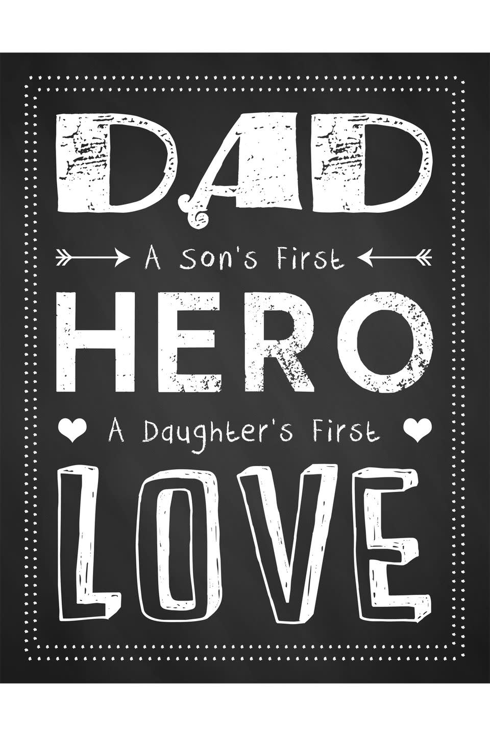 <p>Remind Dad that he was your first love. You can also print this for your kids to give to their dad! We love the creative chalkboard look.</p><p><strong>Get the printable at <a href="https://www.theshabbycreekcottage.com/fathers-day-printables.html" rel="nofollow noopener" target="_blank" data-ylk="slk:The Shabby Creek Cottage;elm:context_link;itc:0;sec:content-canvas" class="link ">The Shabby Creek Cottage</a></strong><strong>.</strong></p>