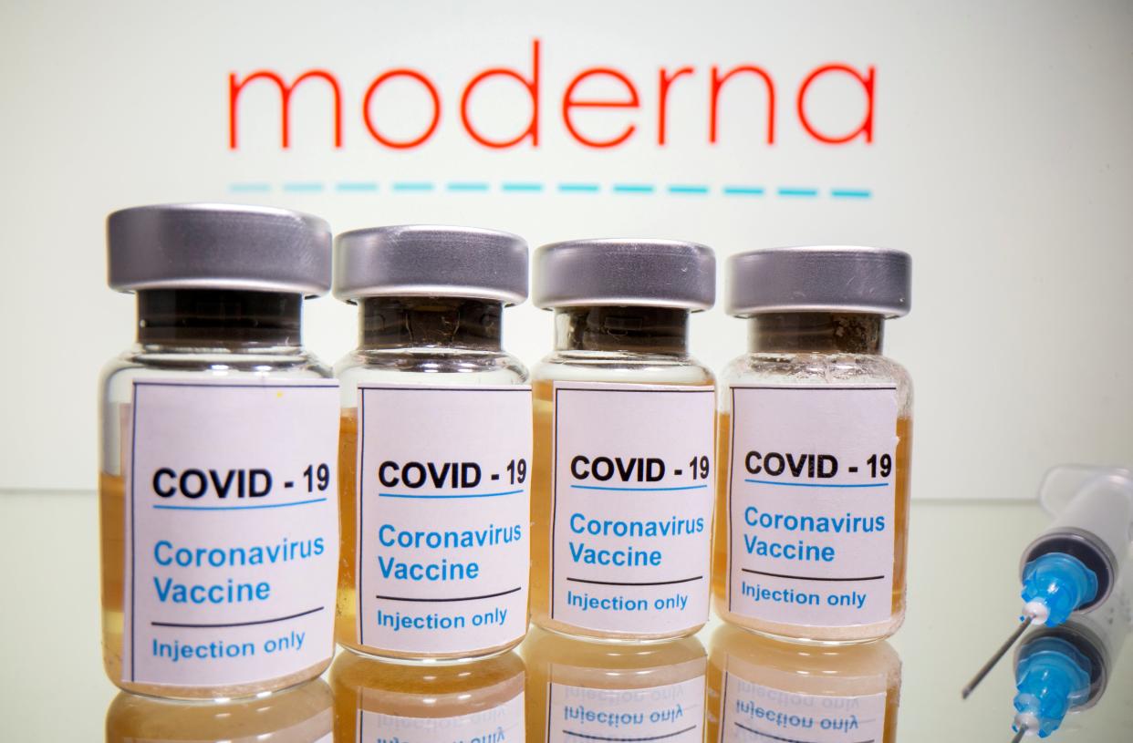 <p>Moderna is the first vaccine maker to announce a trial for a booster against a new variant</p><p> </p> (Reuters)