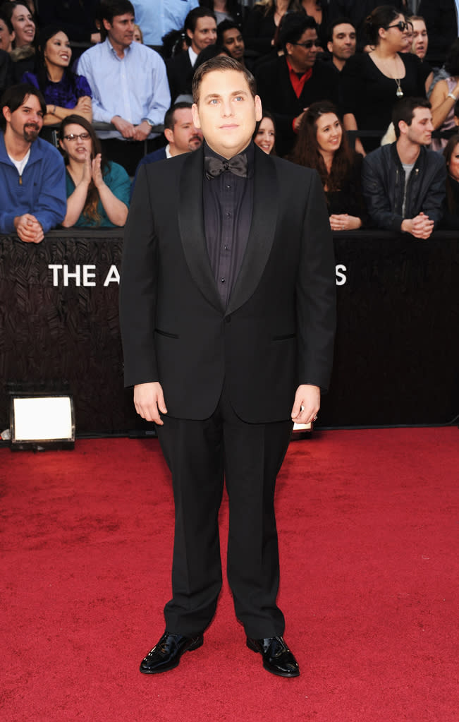 2012 Oscar Arrivals Jonah Hill