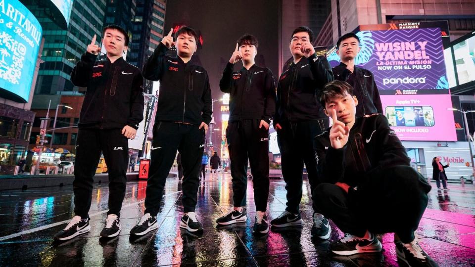 JD Gaming are one of the most dominant teams in this year's Worlds. (Photo: Riot Games)