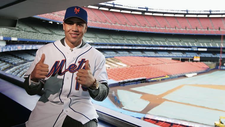 貝爾川（Carlos Beltran）終於找到新工作。摘自MLB推特