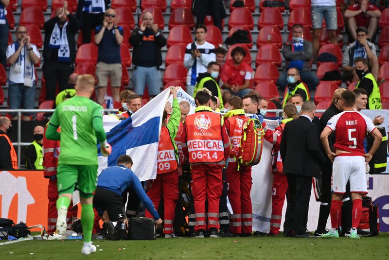 Euro 2020 - Group B - Denmark v Finland