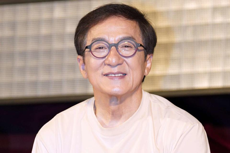 <p>VCG via Getty</p> Jackie Chan in Shanghai on April 5, 2023
