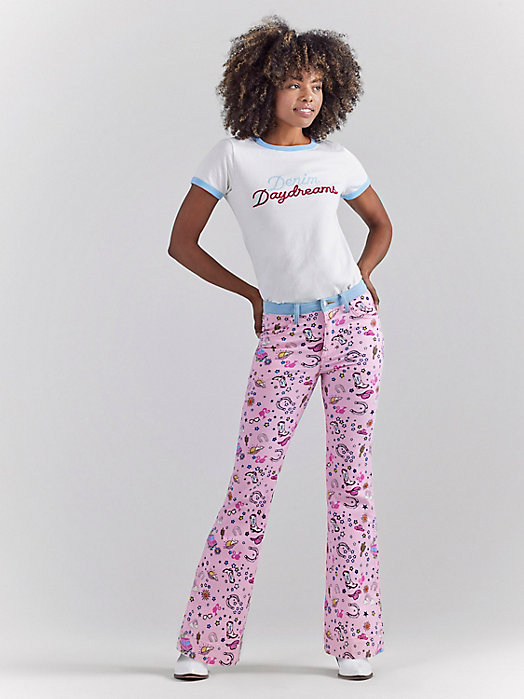 Wrangler x Barbie Retro High Rise Trouser Jeans