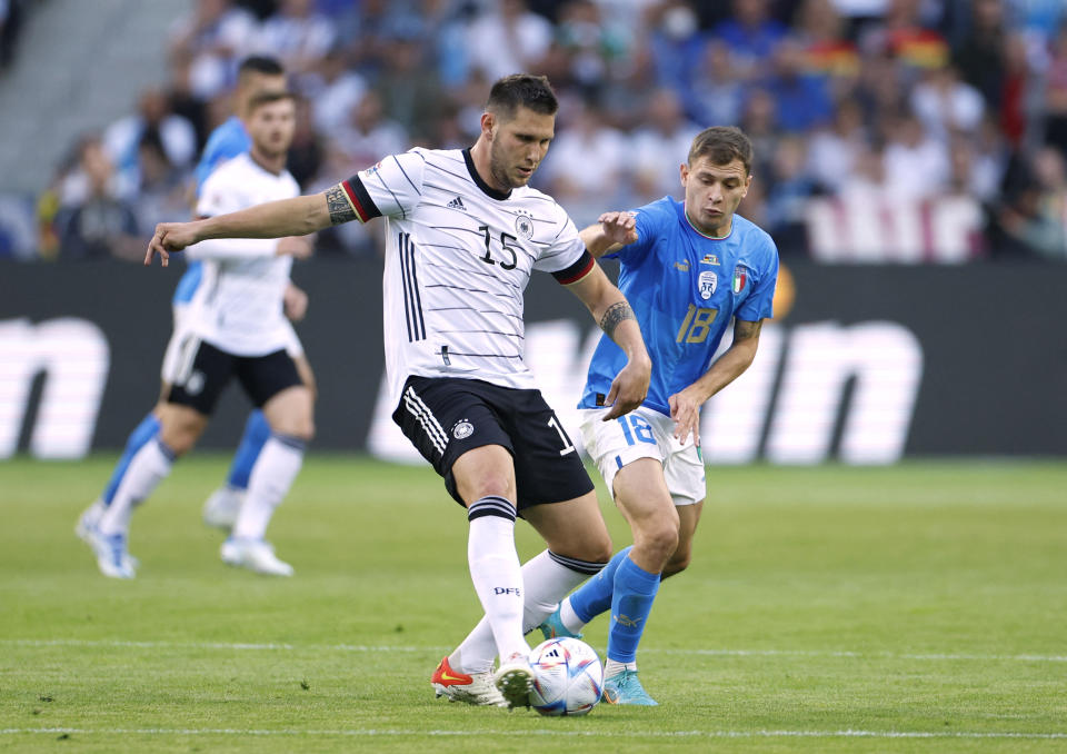 Niklas Süle bekommt erneut eine Chance in der DFB-Innenverteidigung. (Bild: REUTERS/Heiko Becker)