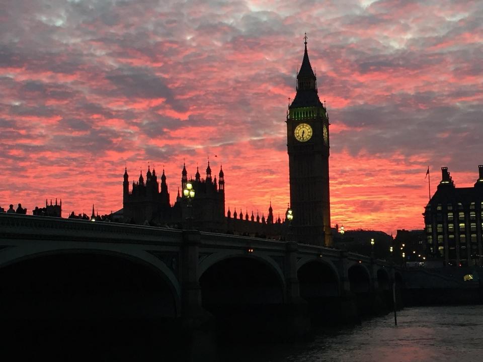 英國倫敦大笨鐘(Big Ben)。(圖：Pixabay)