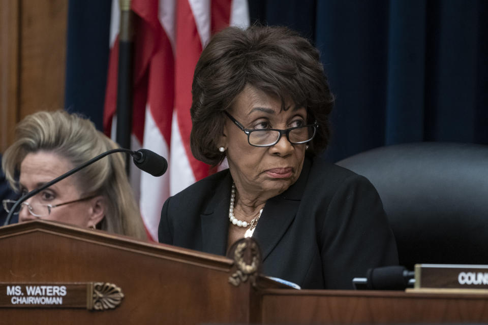 House Financial Services Committee Chair Maxine Waters, D-Calif. (AP Photo/J. Scott Applewhite)