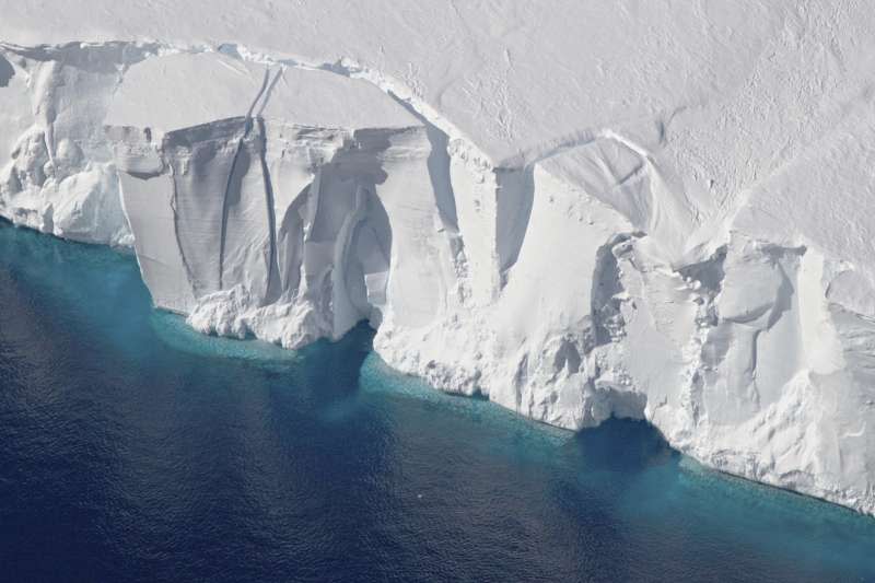 2016年的南極洲蓋茨冰架（美聯社）