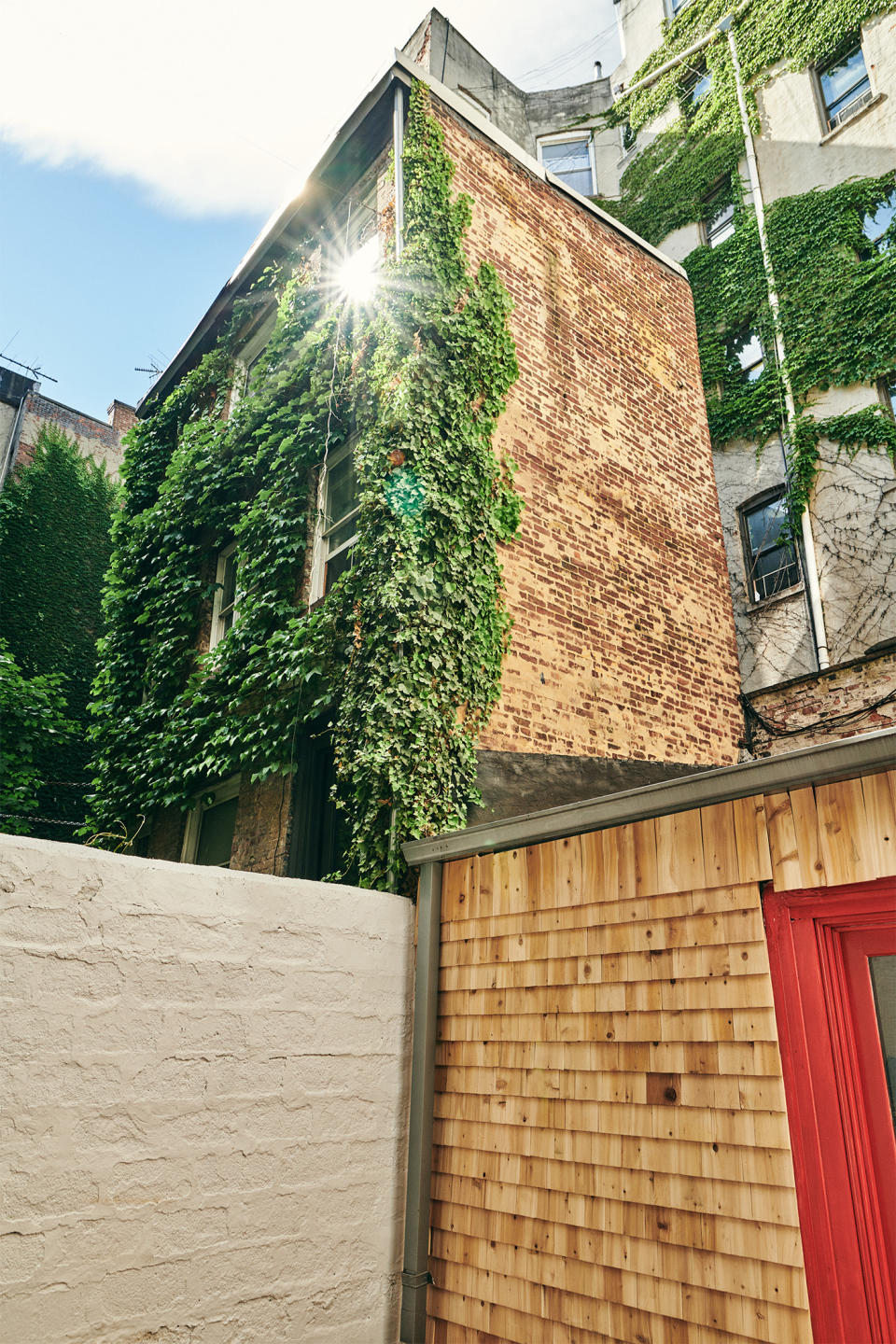 The outdoor space will be transformed into a beach shack.